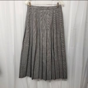 Burberrys' Tartan Plaid Pleated Kilt Skirt